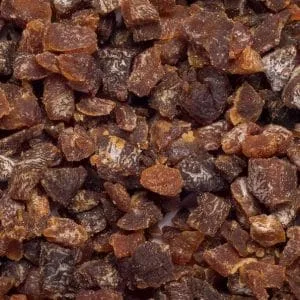 Aprikosbitar torkade