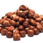 Hasselnötter rostade obesprutade