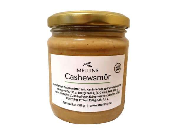 Cashewsmör med salt cashewsmör med salt