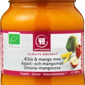 Äppel- och mangomos obesprutat 360 g