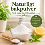 naturligt bakpulver