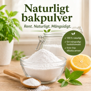 naturligt bakpulver