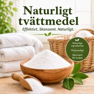 naturligt tvättmedel