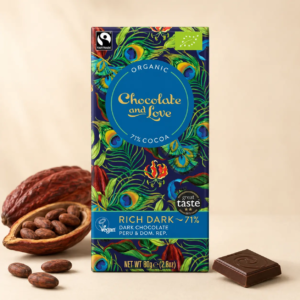 Chocolate and Love Rich Dark 71 % ekologisk mörk choklad